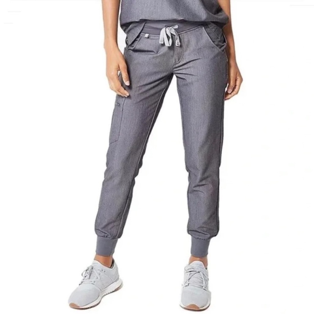 Figs Women's Gray Track Jogger Pants